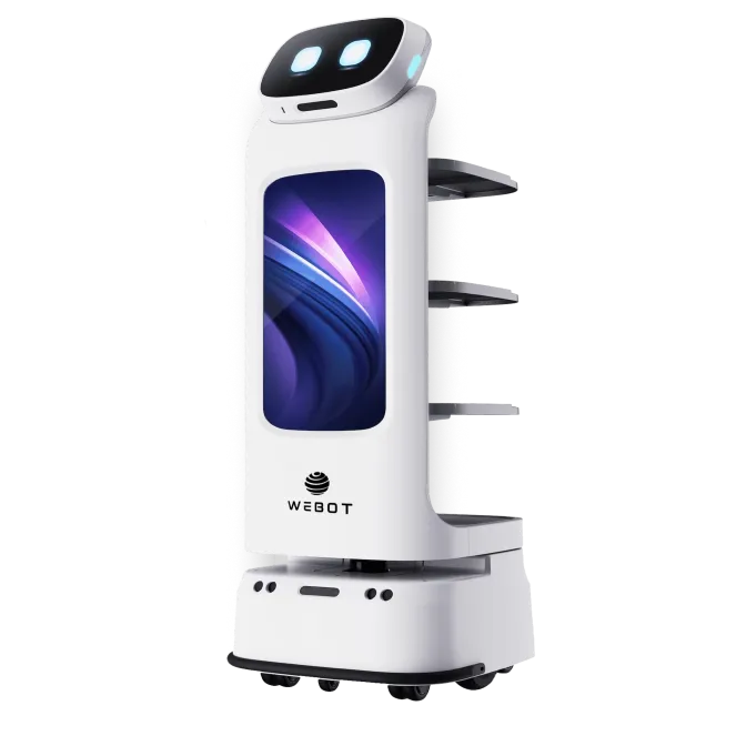 Webots PRO Delivery robot